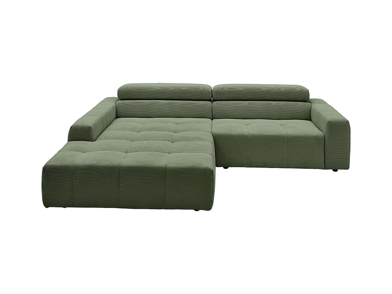 Canapé - Vert Velours côtelé - RENO