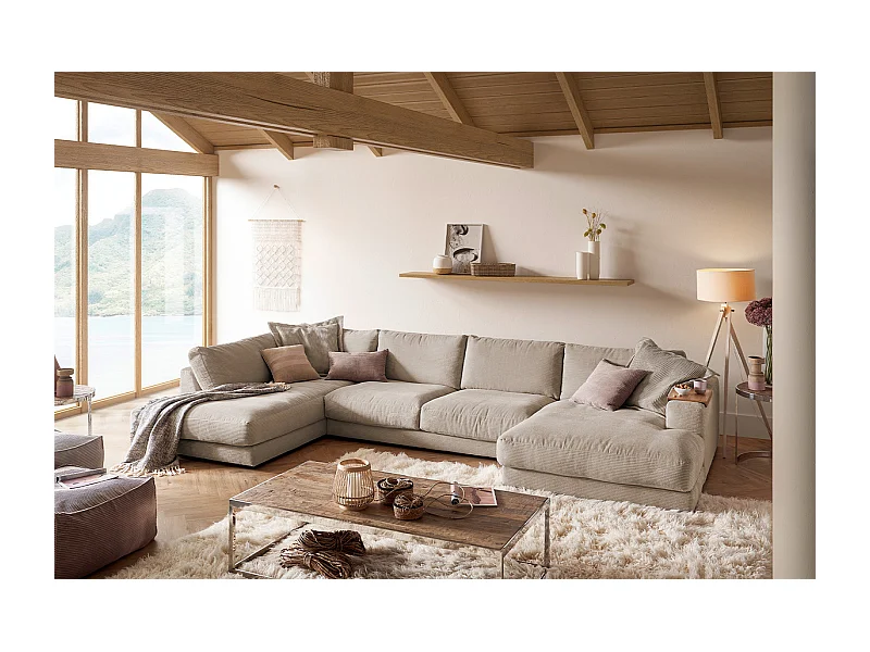 Levend - Taupe Koord - MADELINE