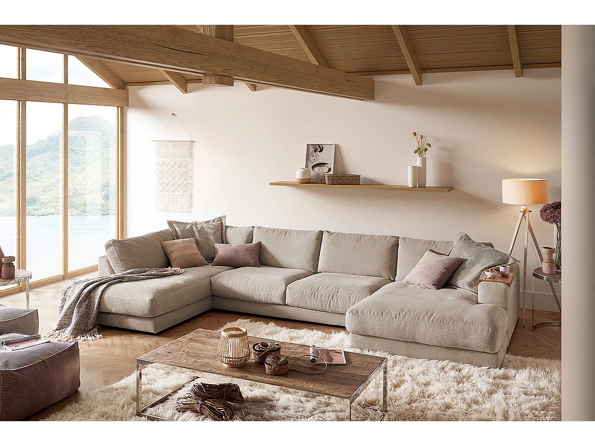 Levend - Taupe Koord - MADELINE