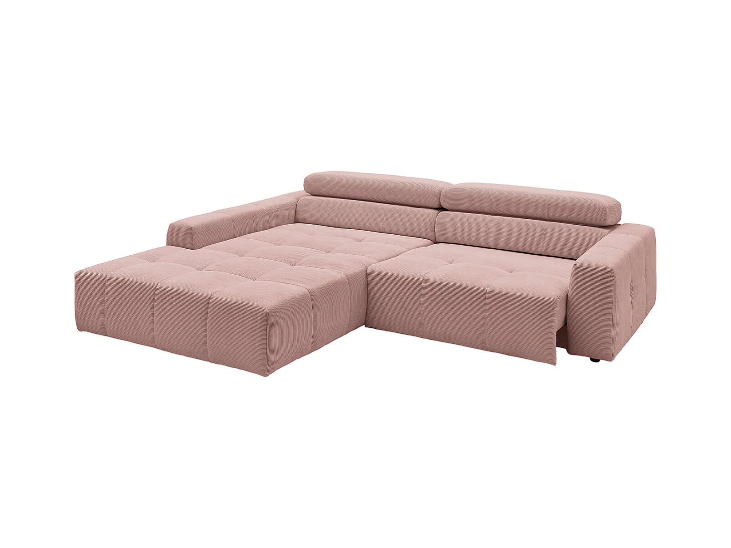 Divano - Rosa Velluto a coste - RENO