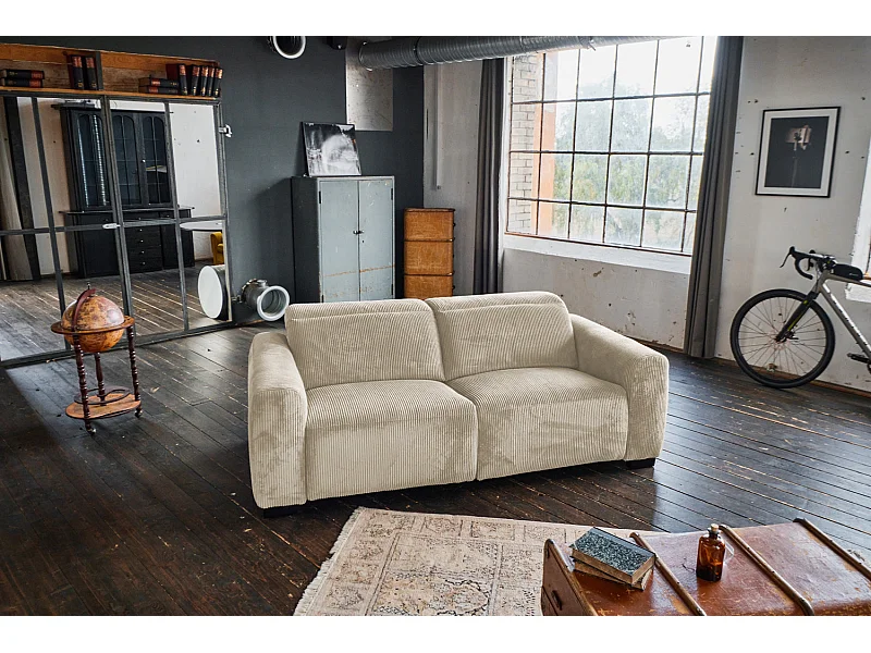 Bank - Crème wit Koord - FINN