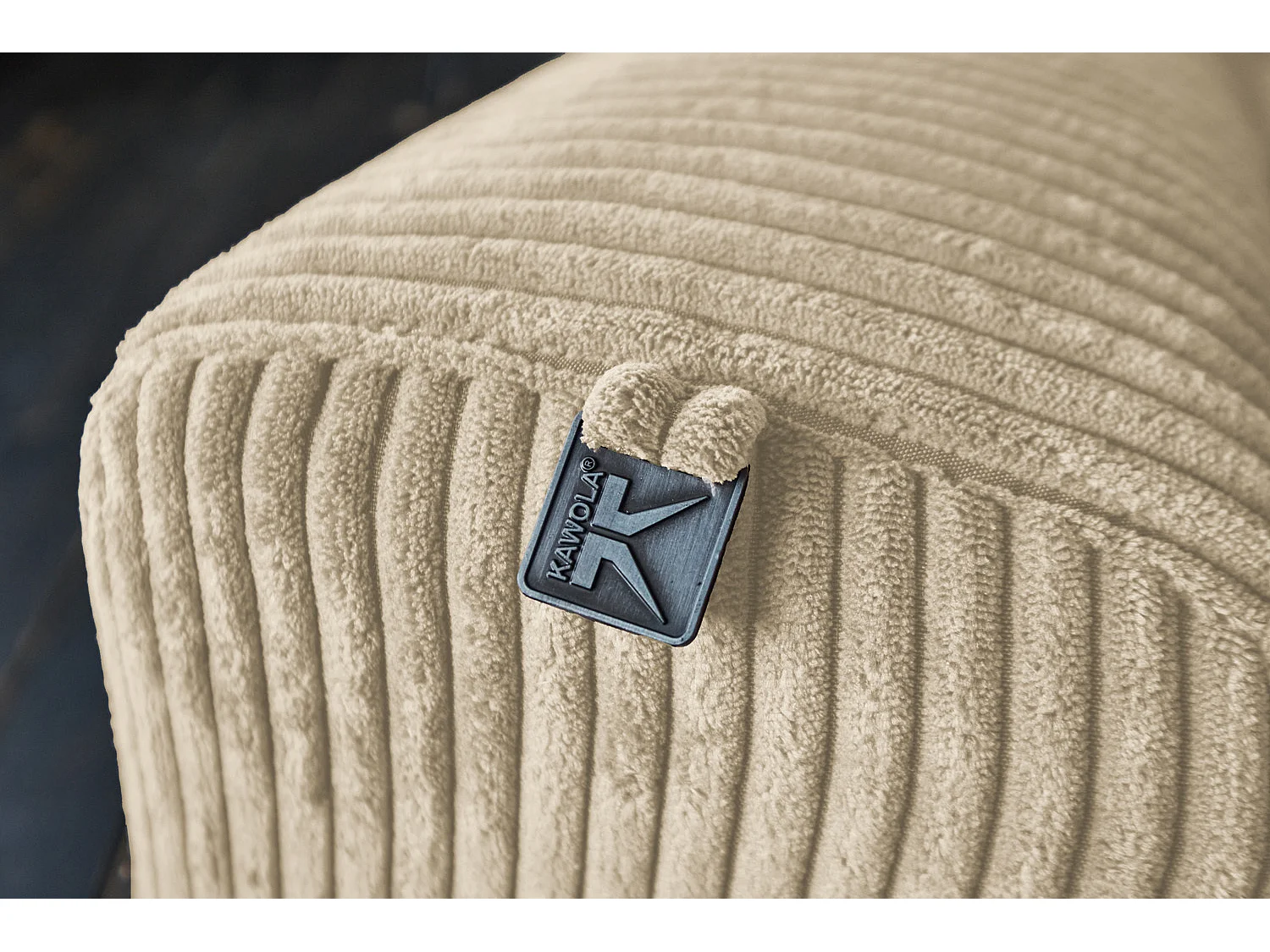 Canapé - blanc crème Velours côtelé - FINN