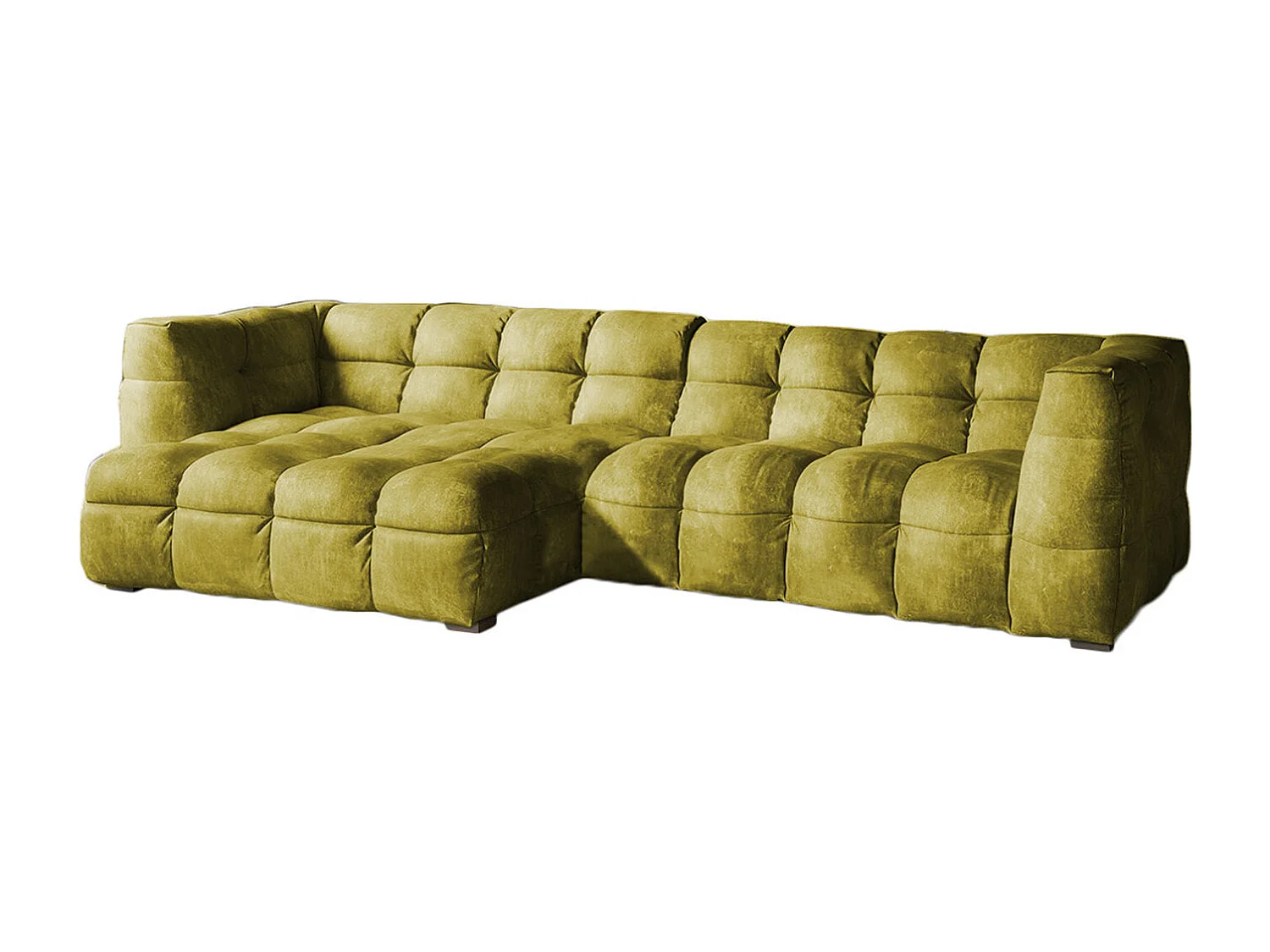 Divano - verde velluto - ROSARIO