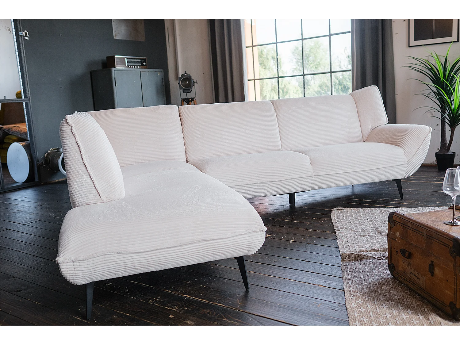 Sofá - blanco crema Pana - CALLA