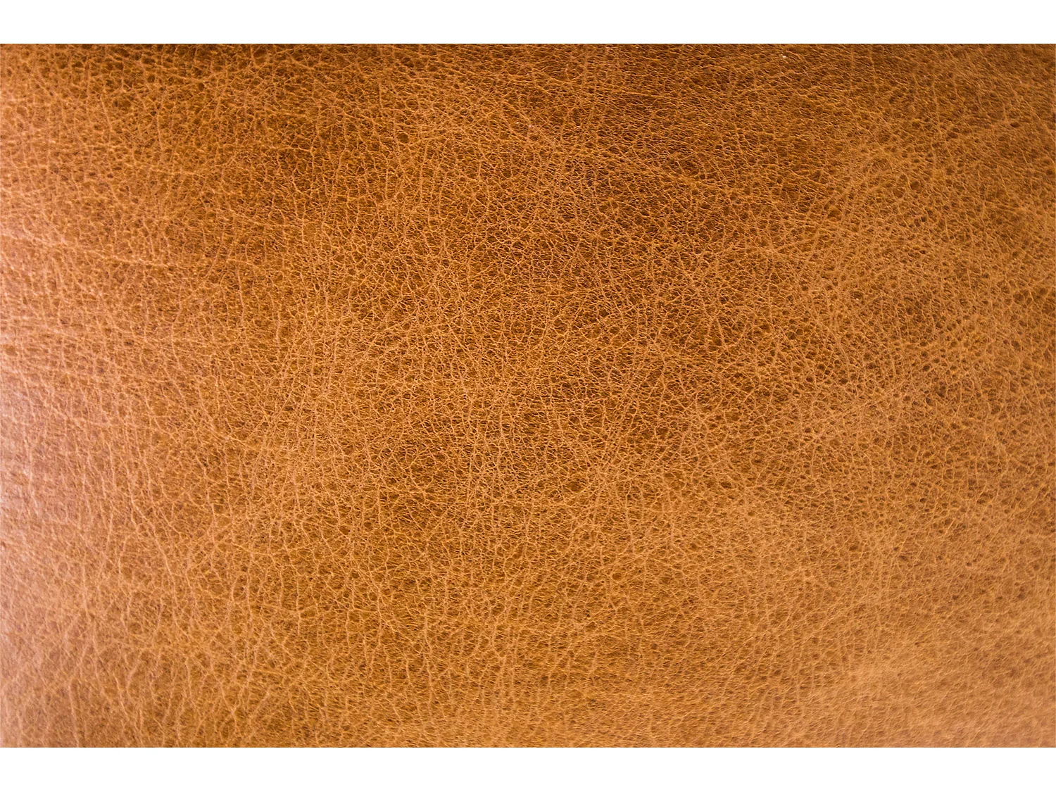 Sofá esquinero - marrón piel - BLOOM