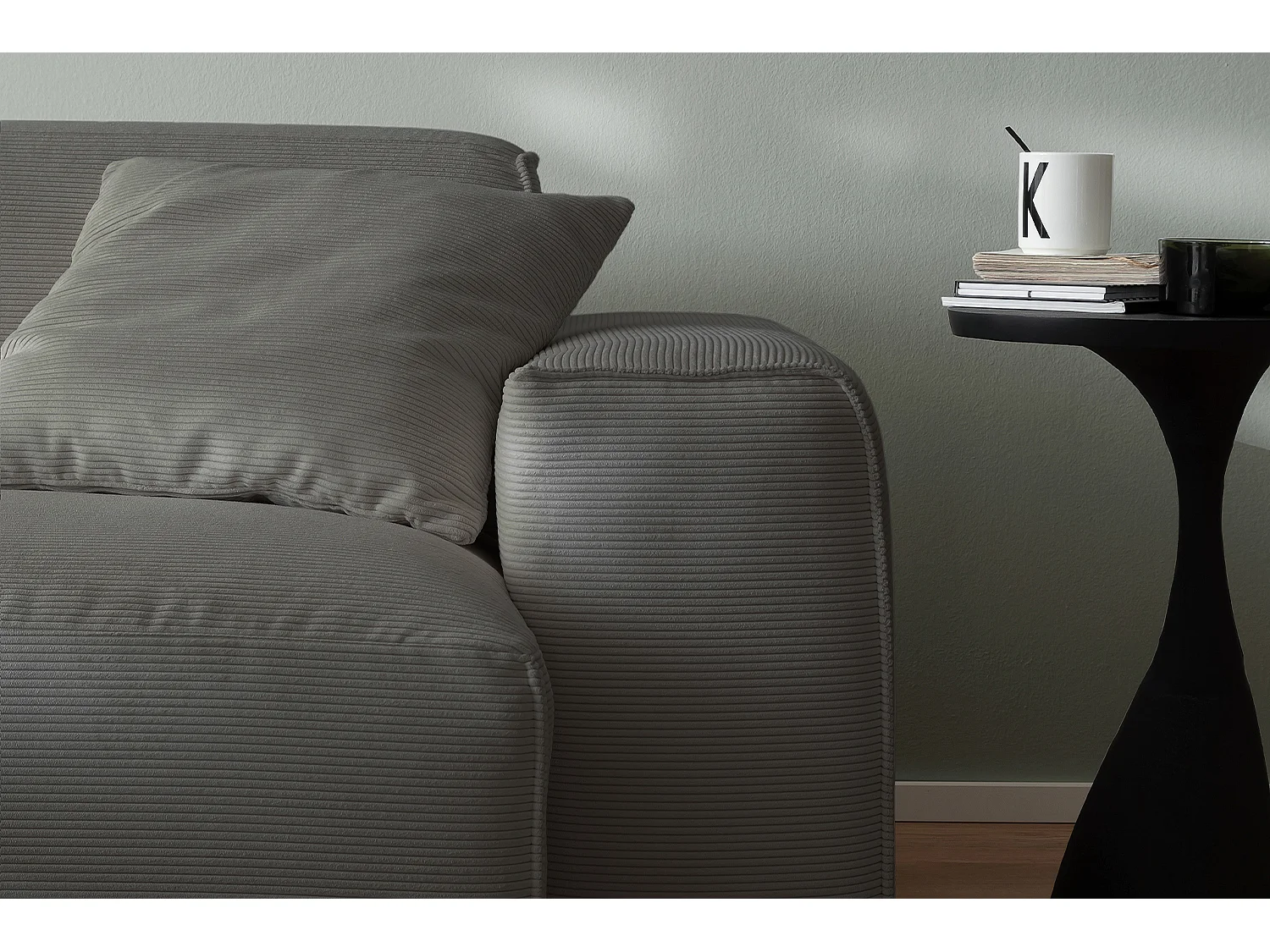 Sofa - Anthrazit Cord - RANI