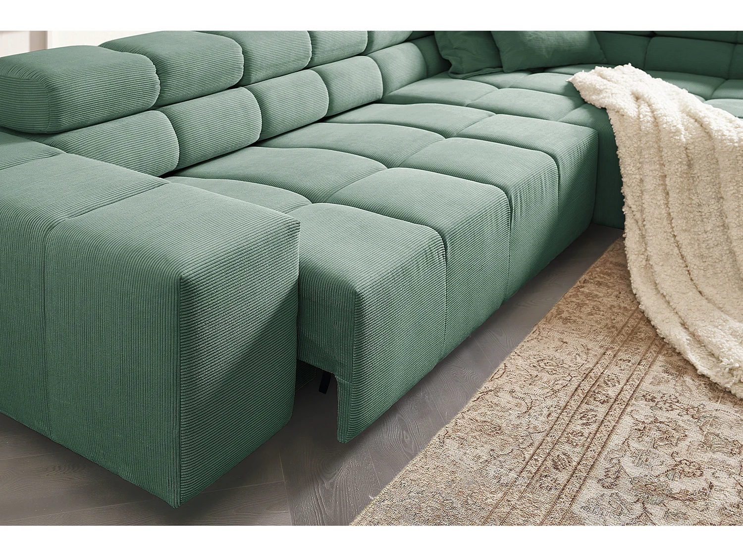 Hoekbank - Groen Koord - NEVADA