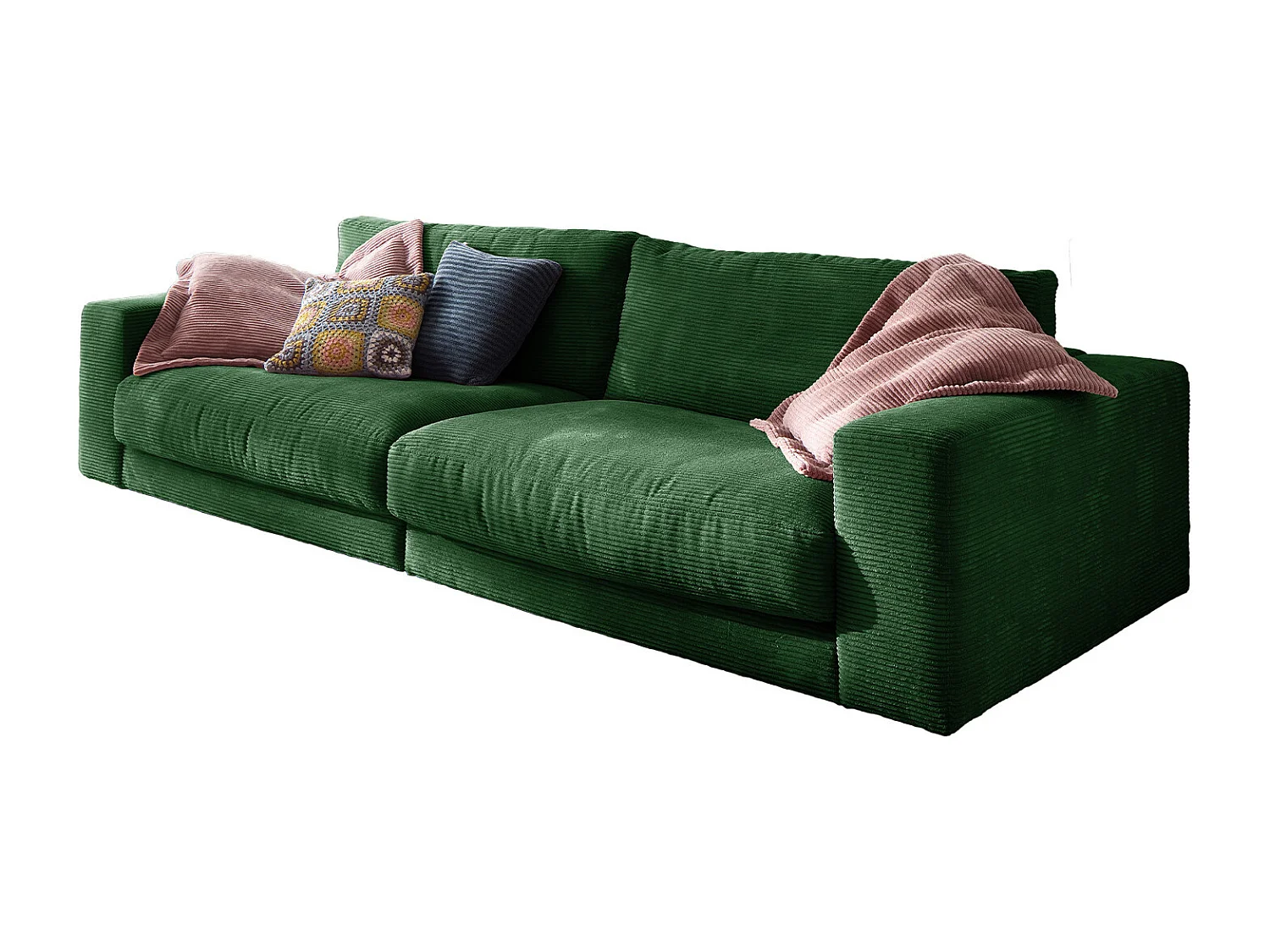 Bank - Smaragdgroen Koord - MADELINE