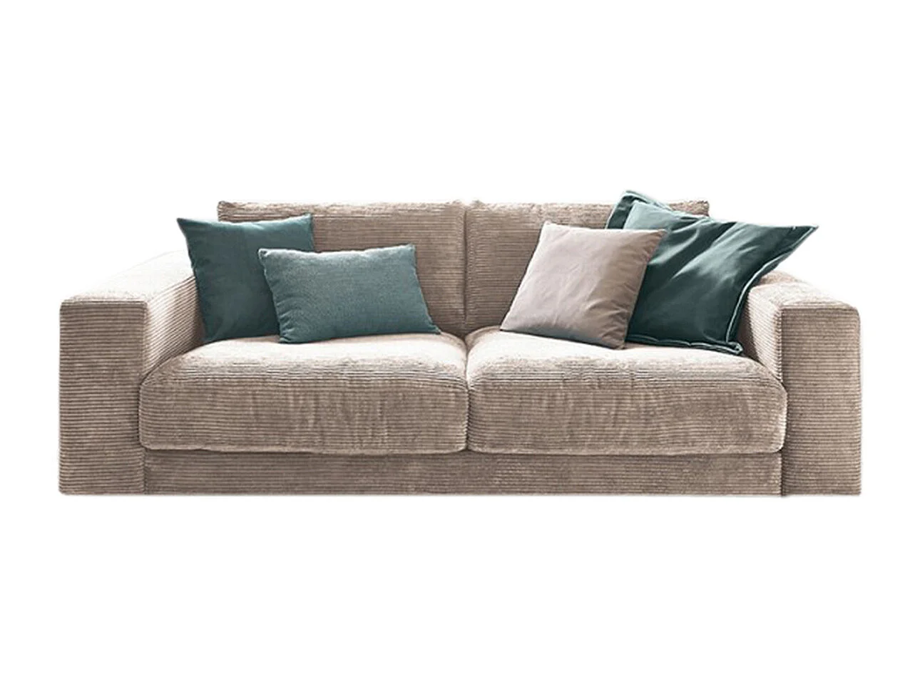Sofa - Taupe Cord - MADELINE