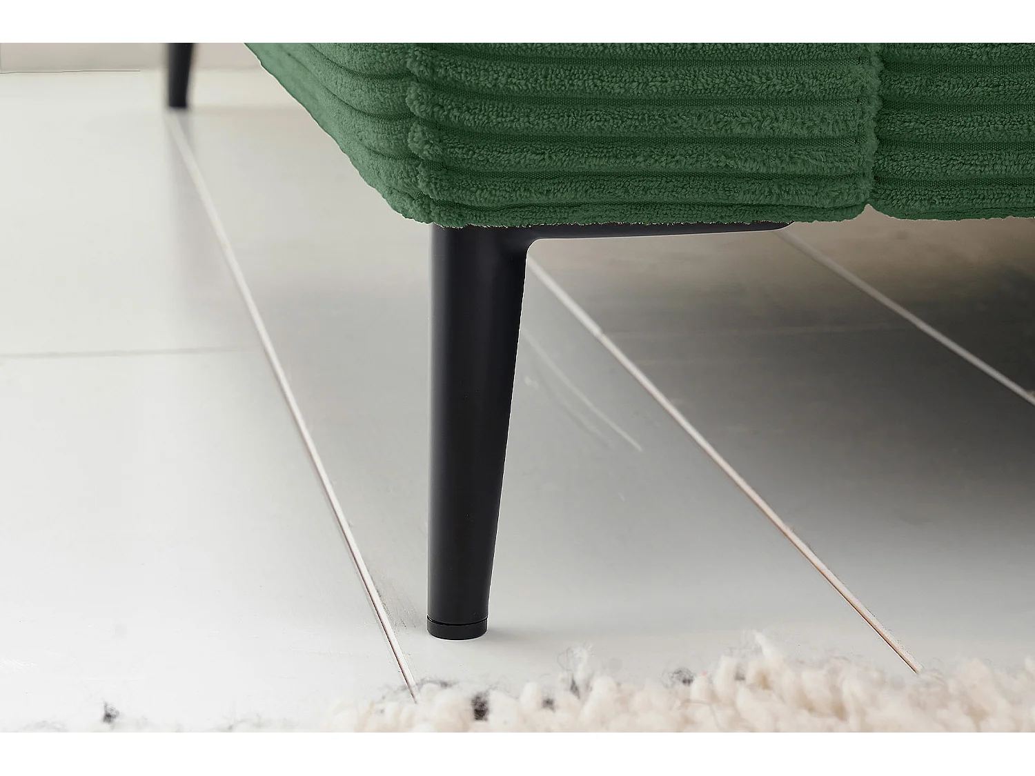 Sofá - verde esmeralda Pana - CARA