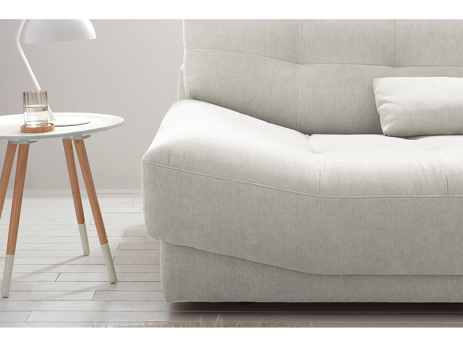 MOZZA - Lichtgrijs Geweven stof - MOZZA