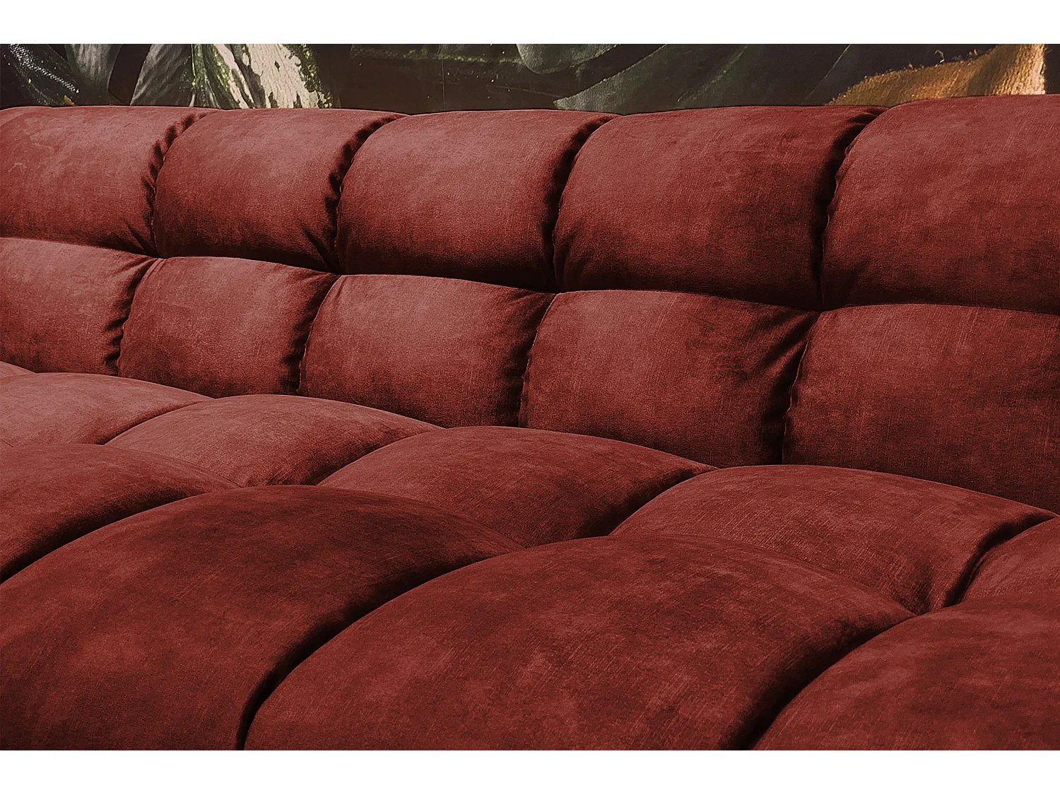 Sofa - Bordeaux Velvet - ROSARIO