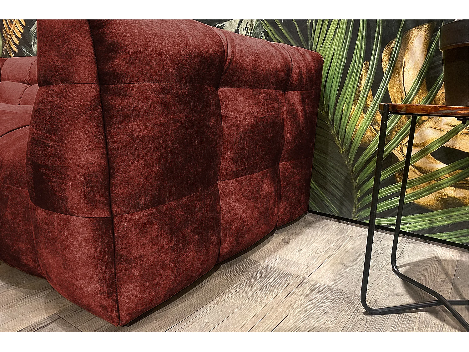 Sofa - Bordeaux Velvet - ROSARIO