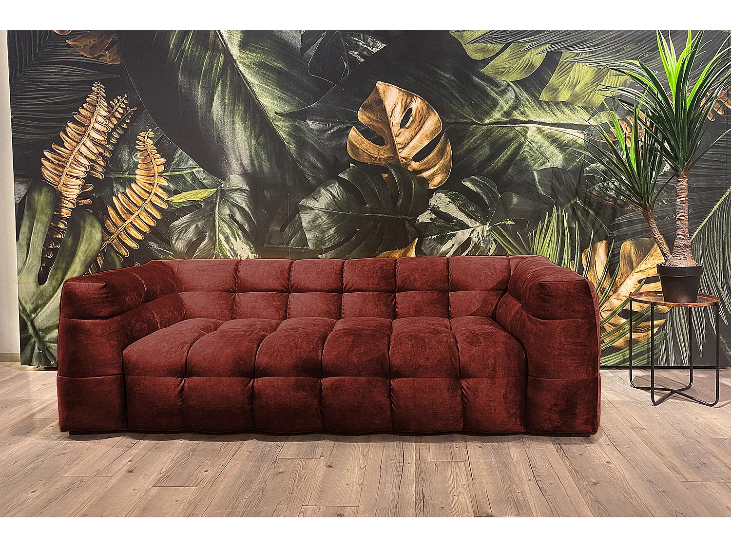Sofa - Bordeaux Velvet - ROSARIO
