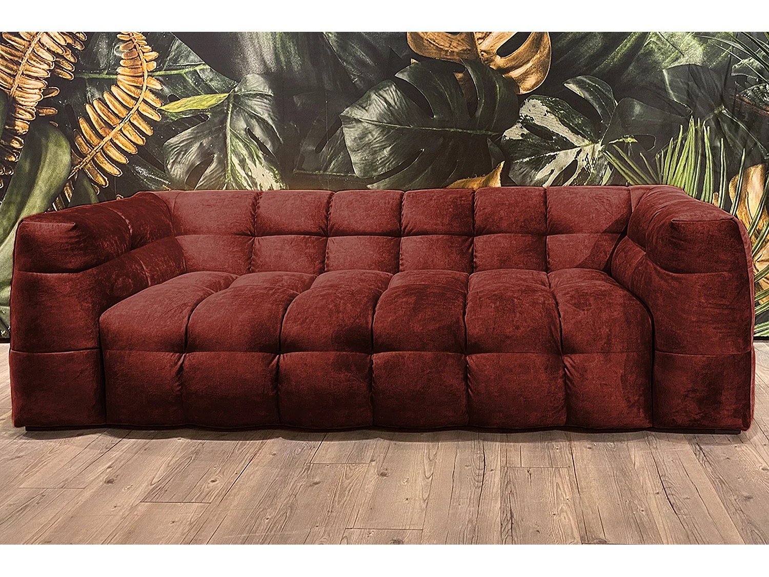 Sofa - Bordeaux Velvet - ROSARIO