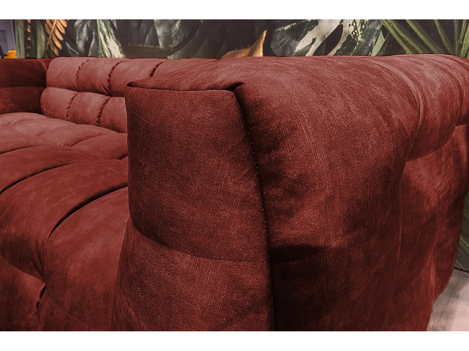 Sofa - Bordeaux Velvet - ROSARIO