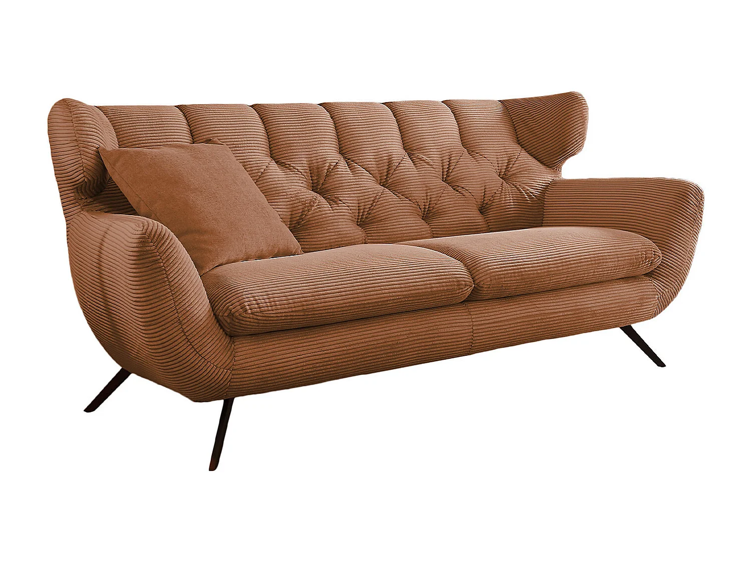 Sofa - Braun Cord - CHARME