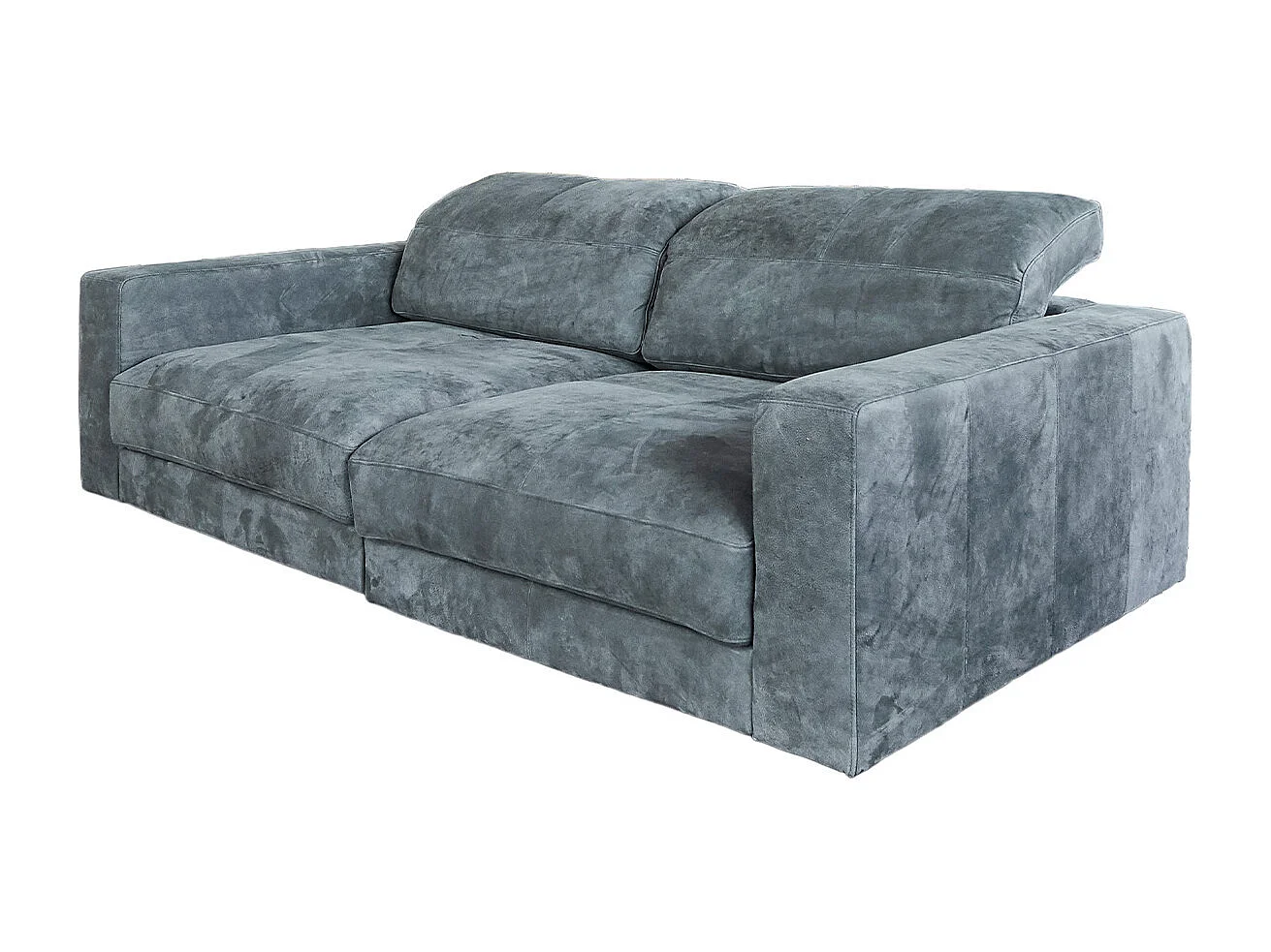 Ledersofa - Anthrazit Leder - GIGANT