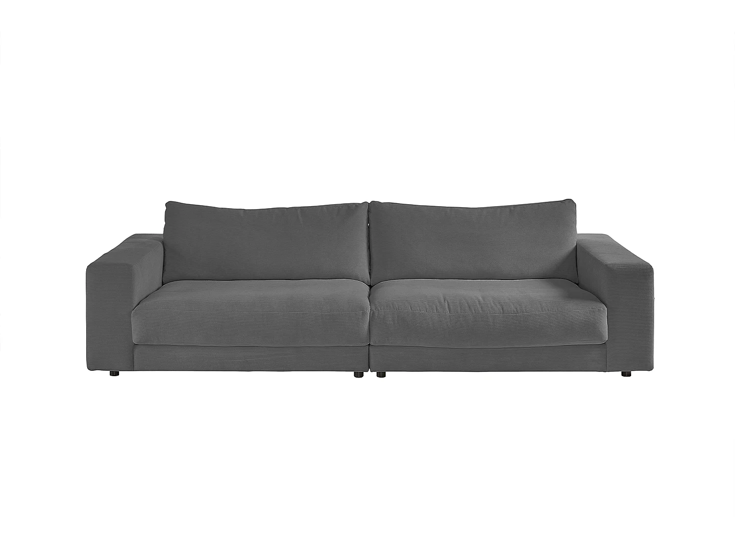 Sofa - Grau Cord - MADELINE