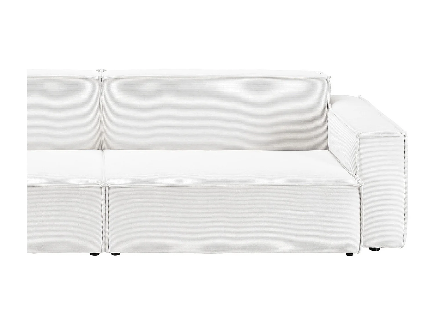 Sofa - Weiß Cord - SAMU