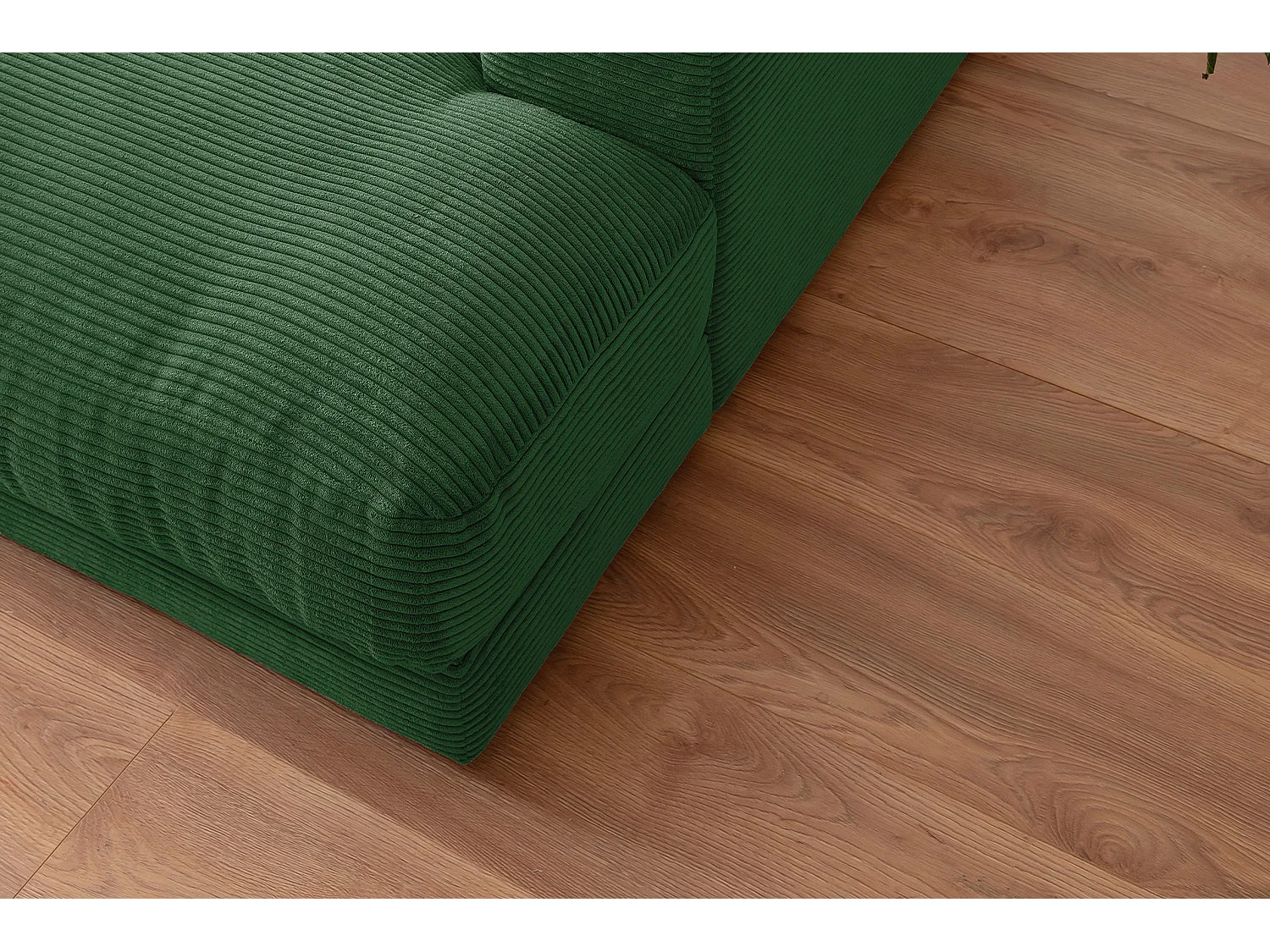 Sofá - verde esmeralda Pana - MADELINE