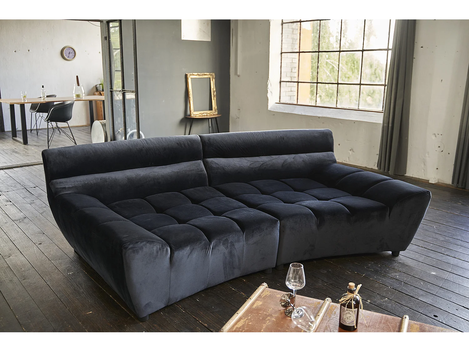 Big - Schwarz Webstoff - SETO