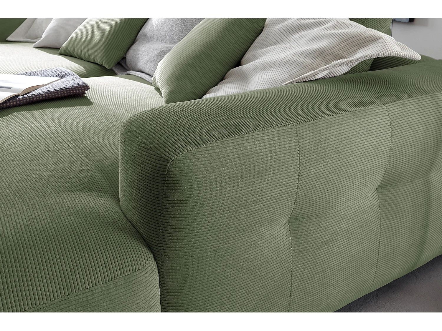 Sofá - Verde Pana - MIKA