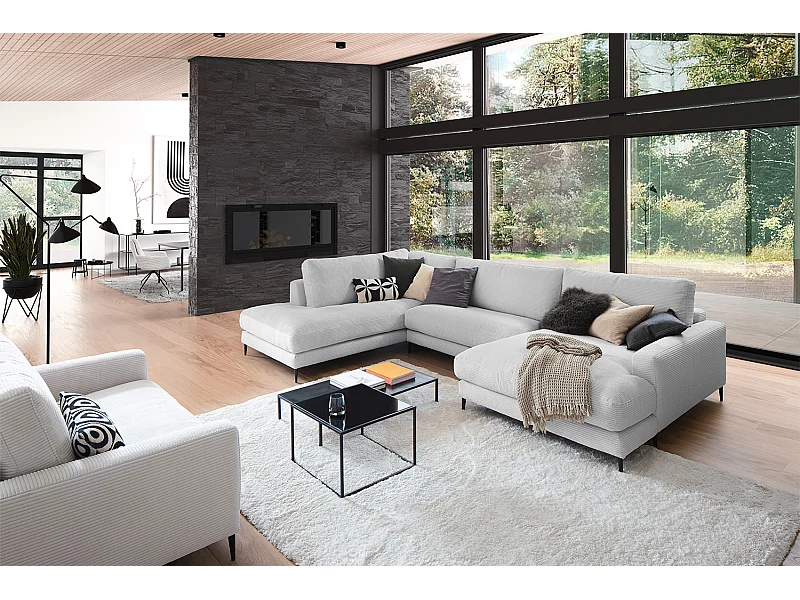 Sofá - gris claro Pana - CARA