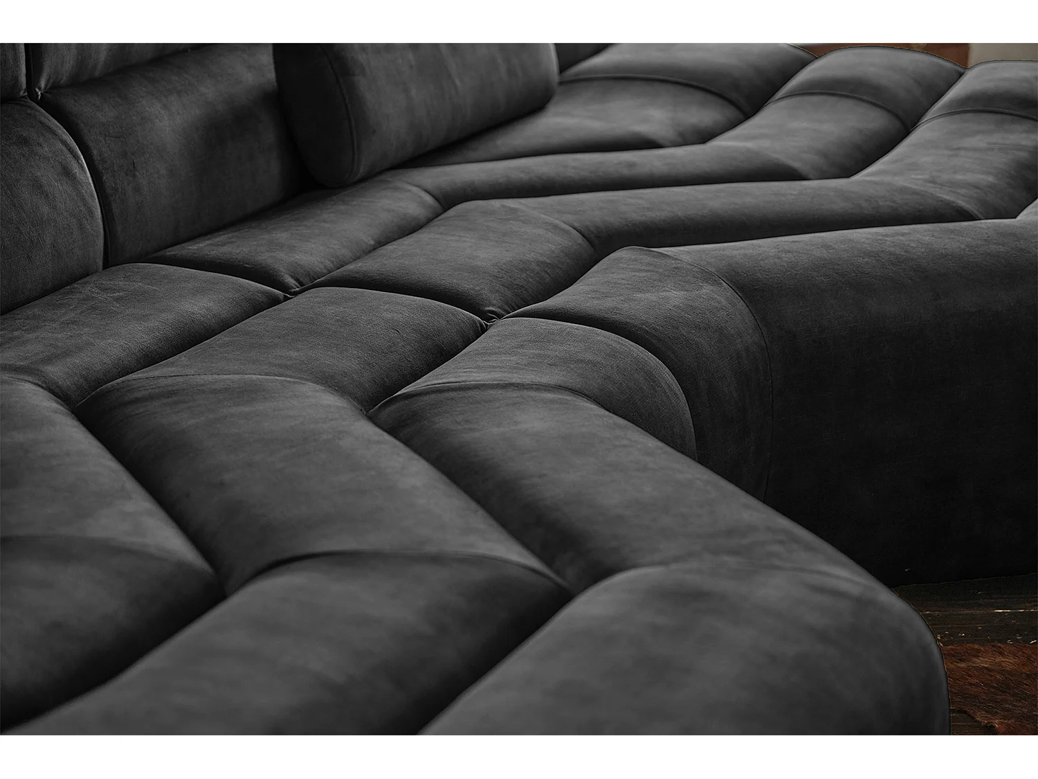 Big - Anthrazit Velvet - TARA