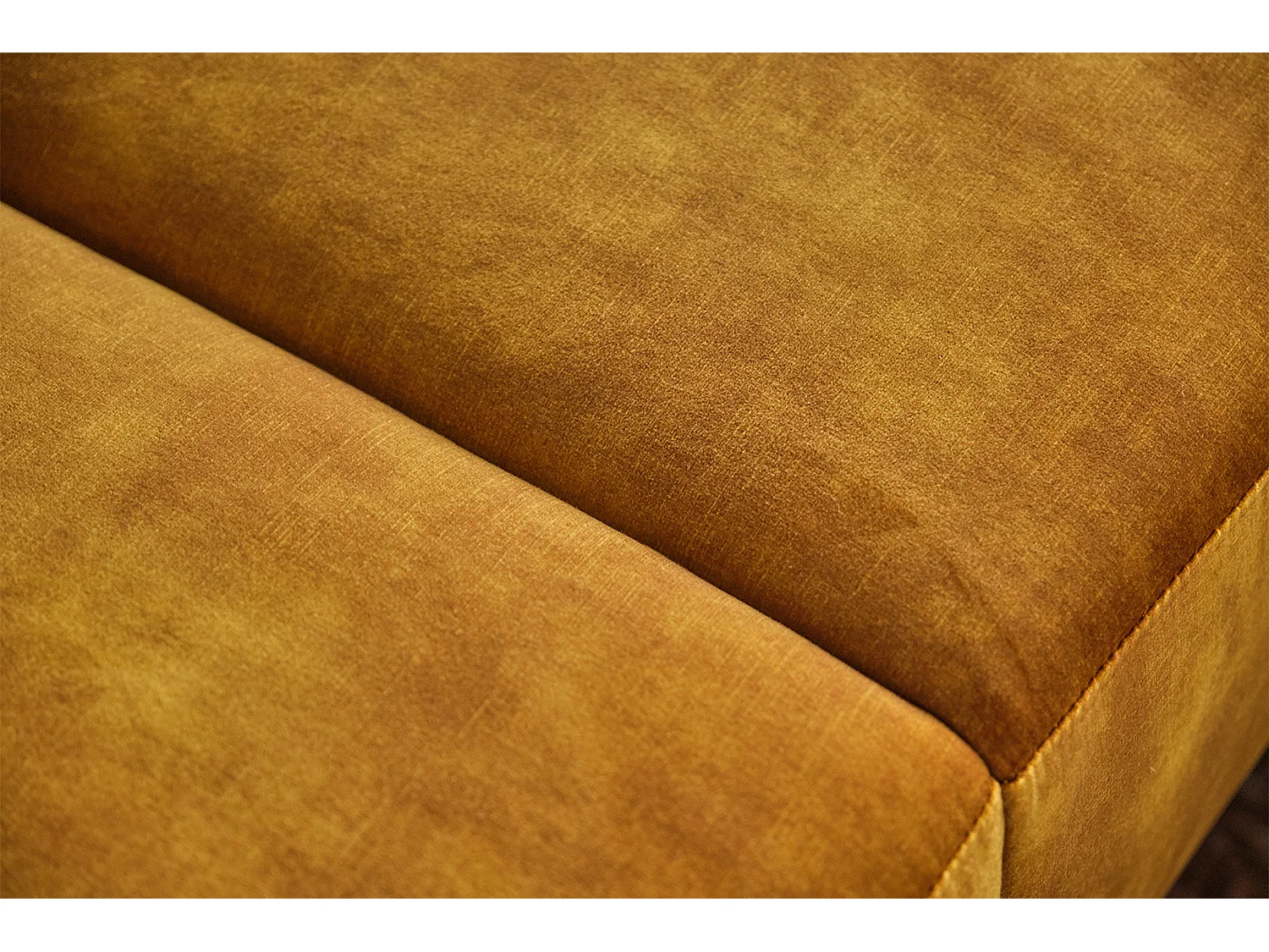 Sofa - Gold Velvet - CHARME