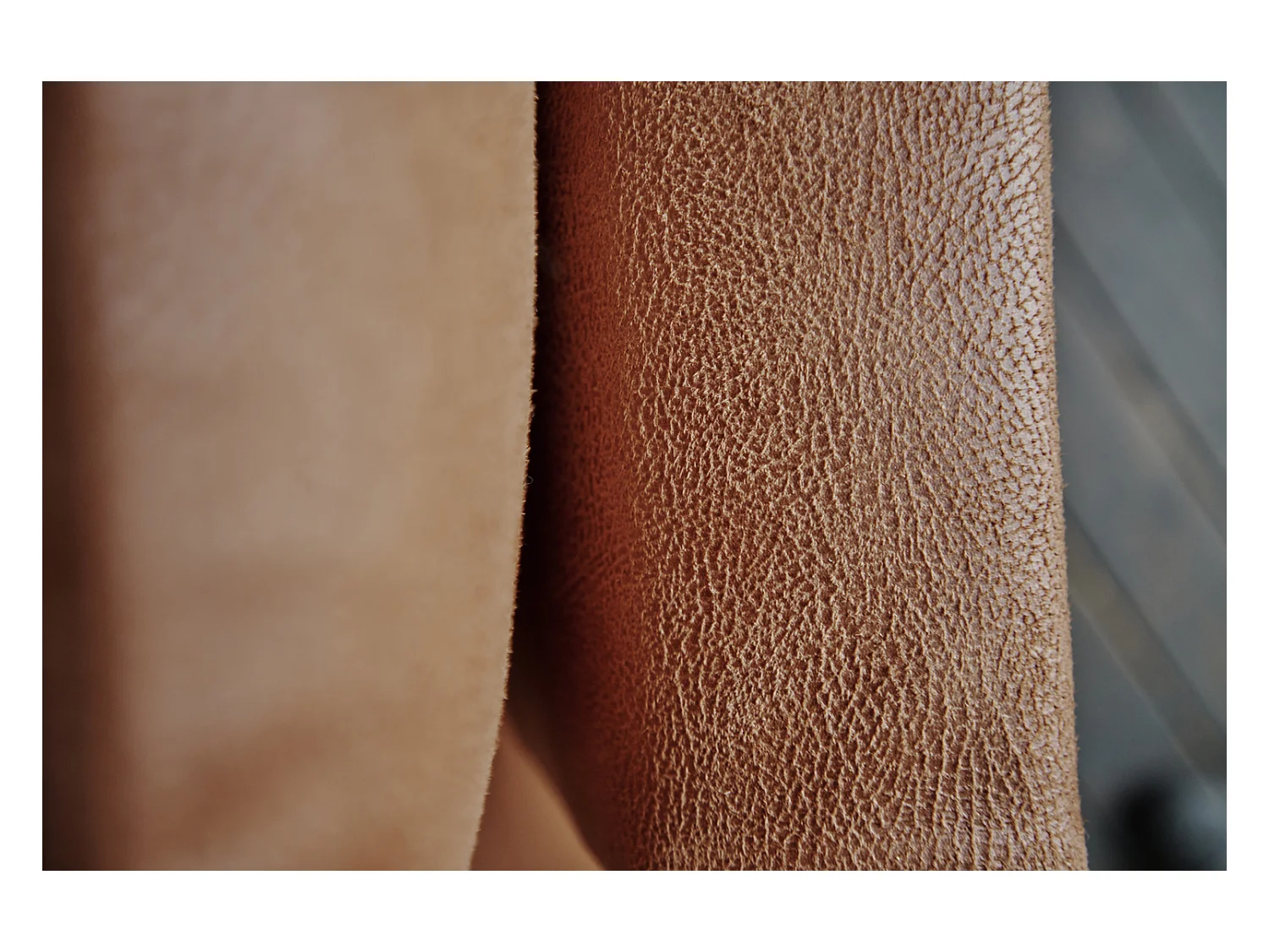 Ecksofa - Braun Kunstleder - VILNIUS