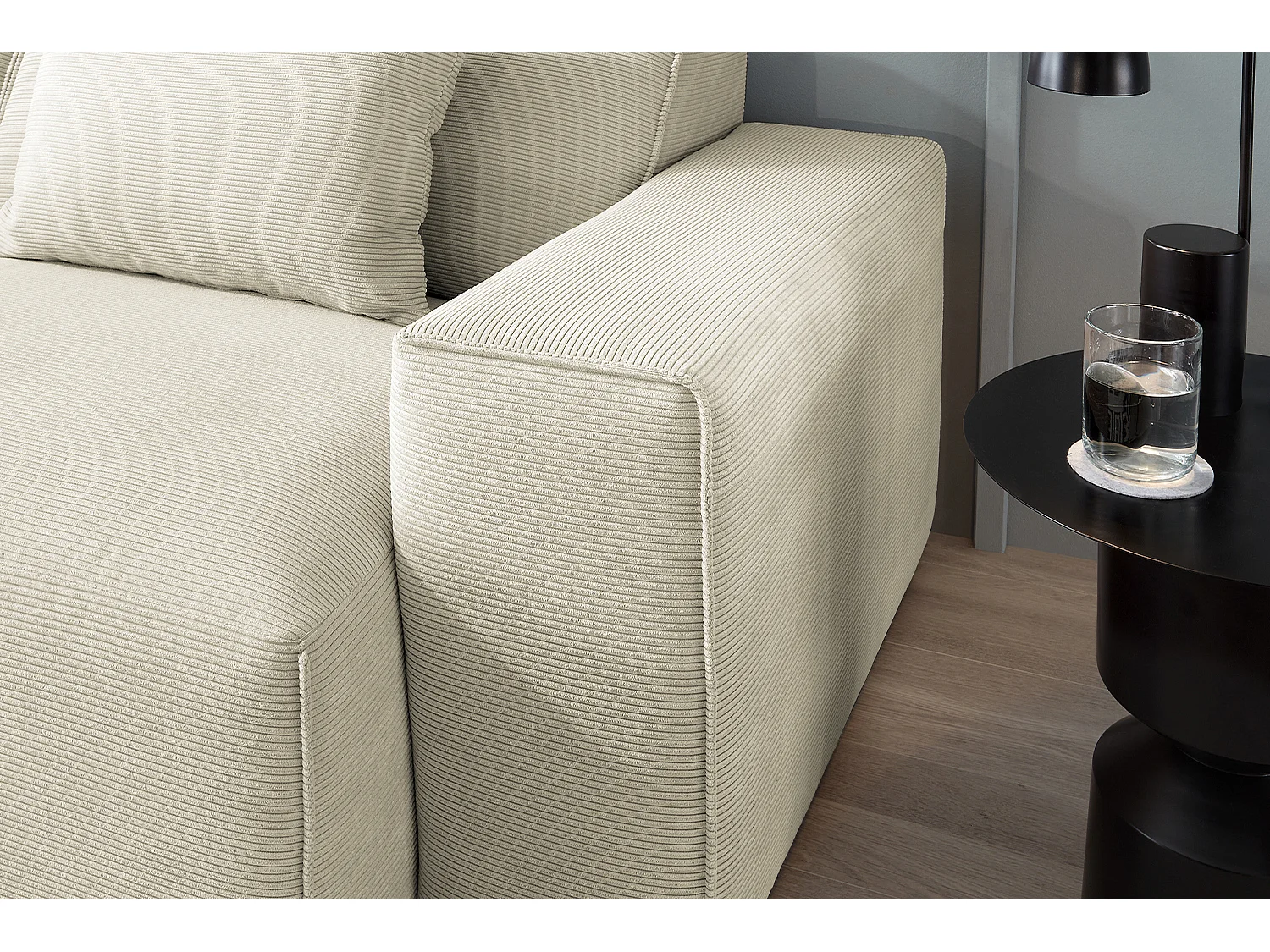 Sofa - Beige Cord - RANI