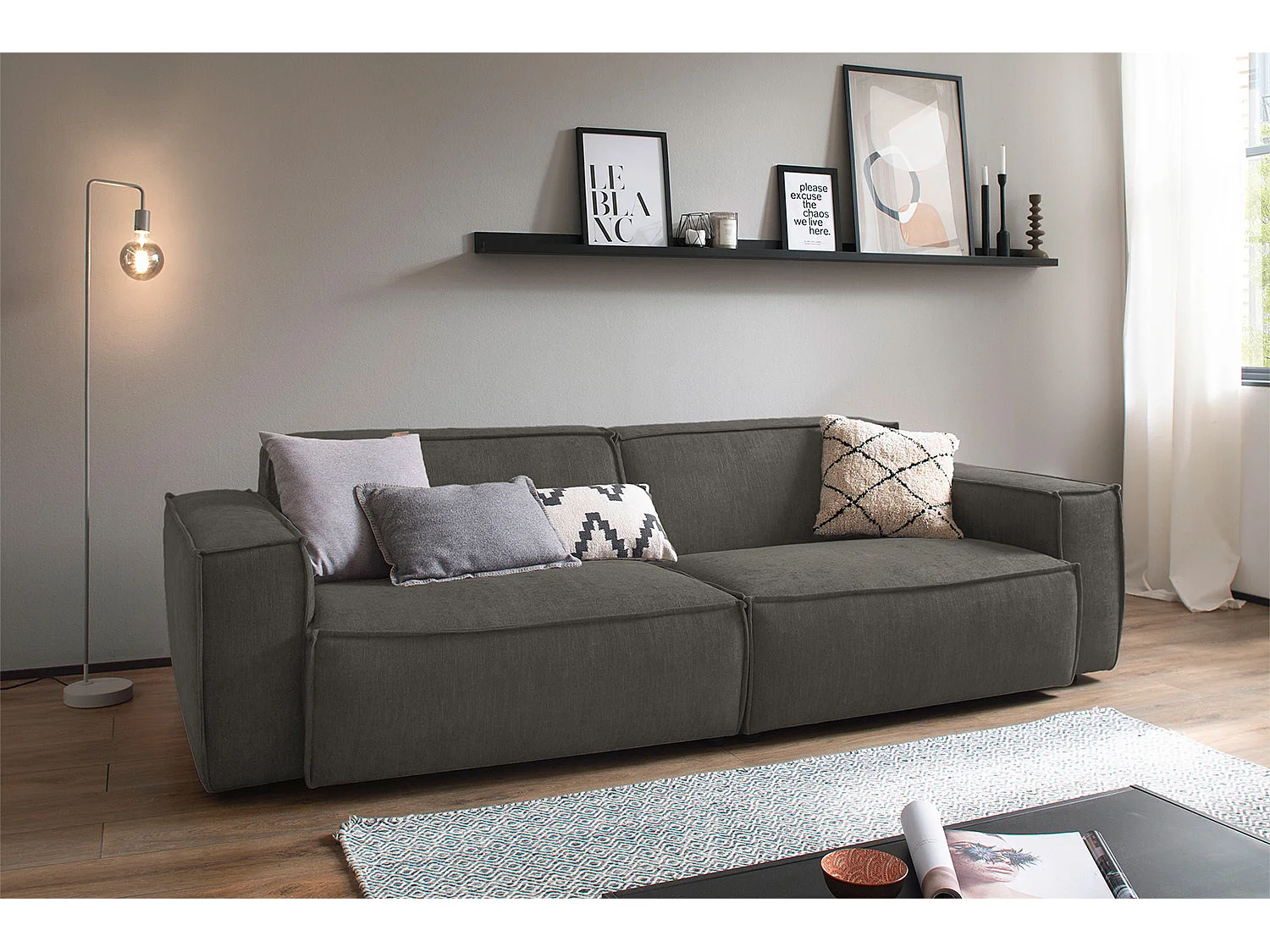 Set - Gris tissu tissé - SAMU