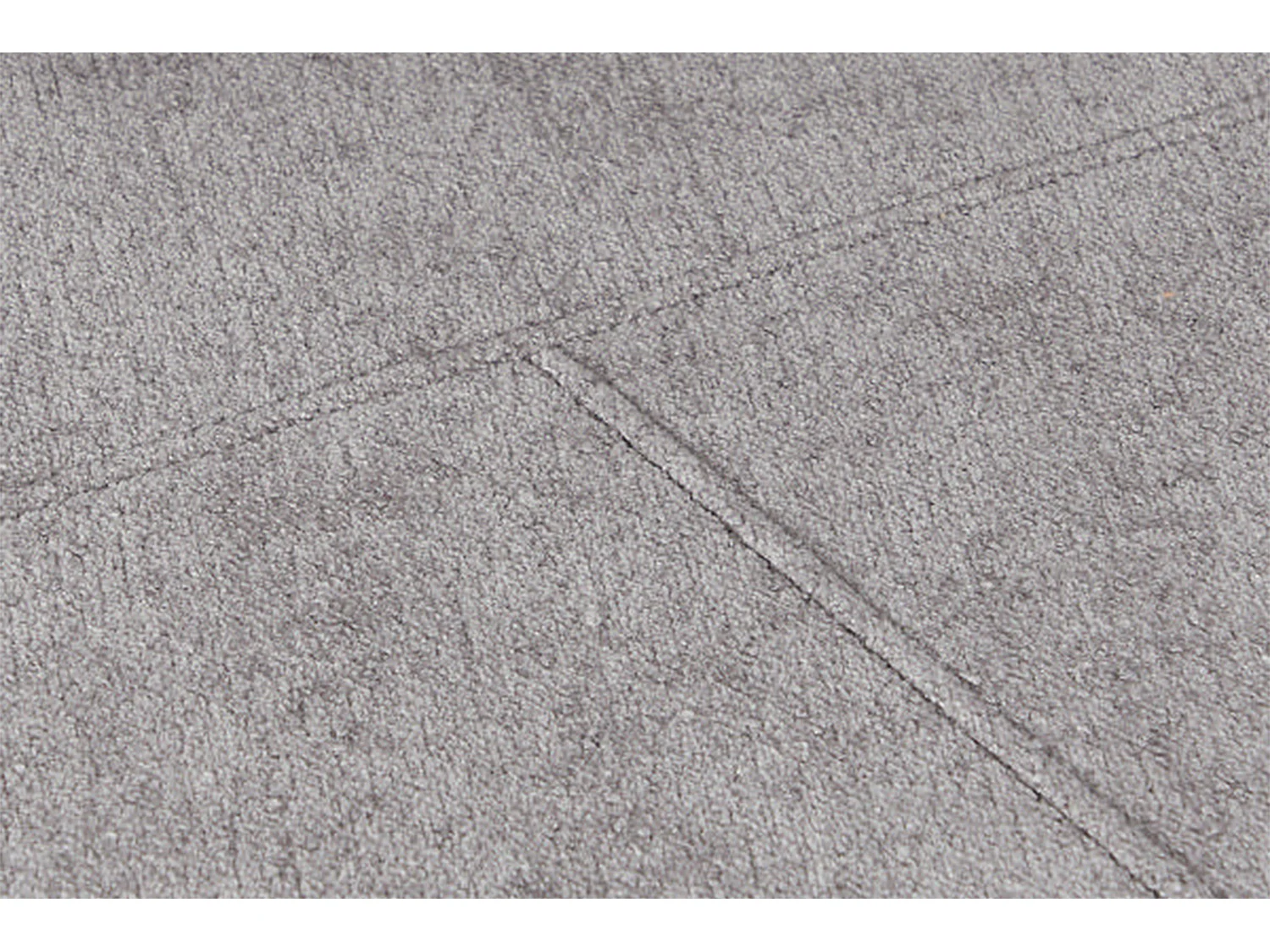 Ecksofa - Grau Webstoff - GARBO