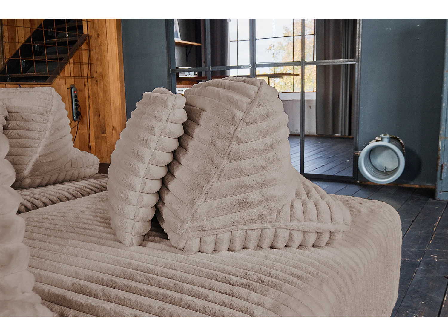 Modulaire - Taupe Koord - WIOLO SOFT