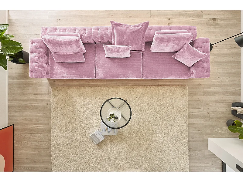 Modulsofa - Pink Cord - SEPHI