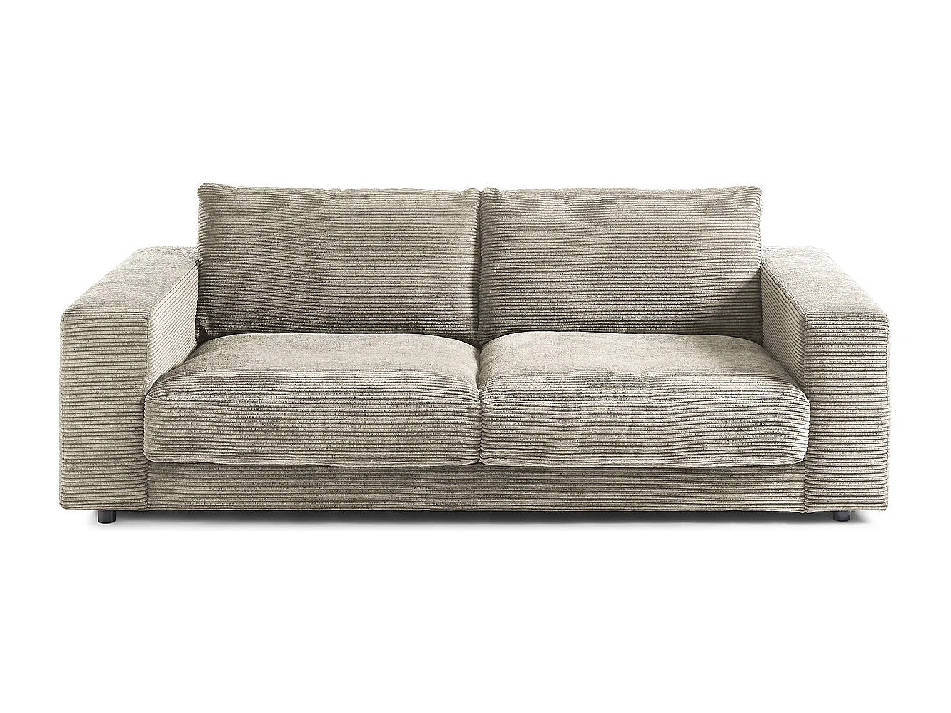 Sofa - Grau Cord - MADELINE