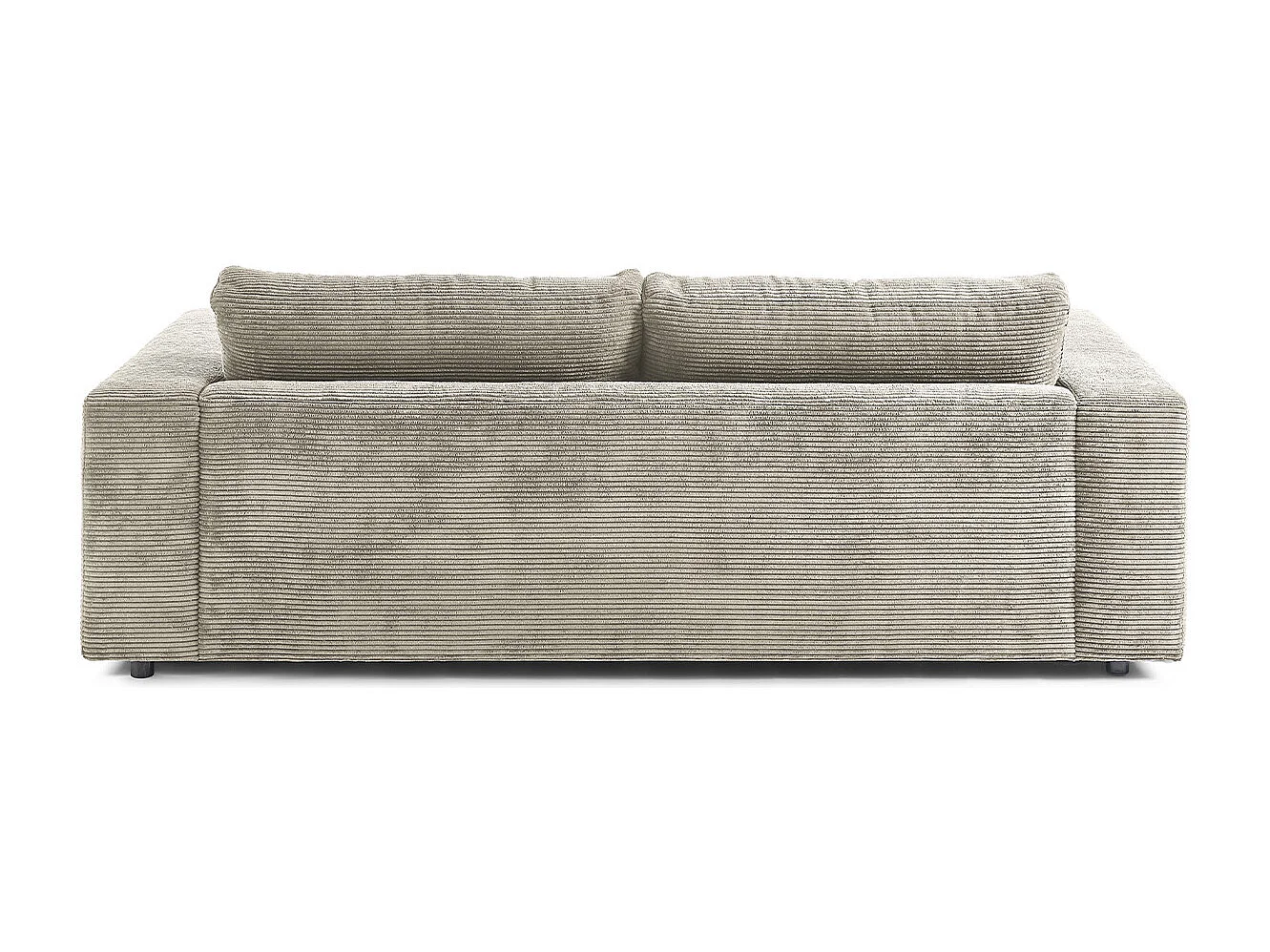 Sofa - Grau Cord - MADELINE