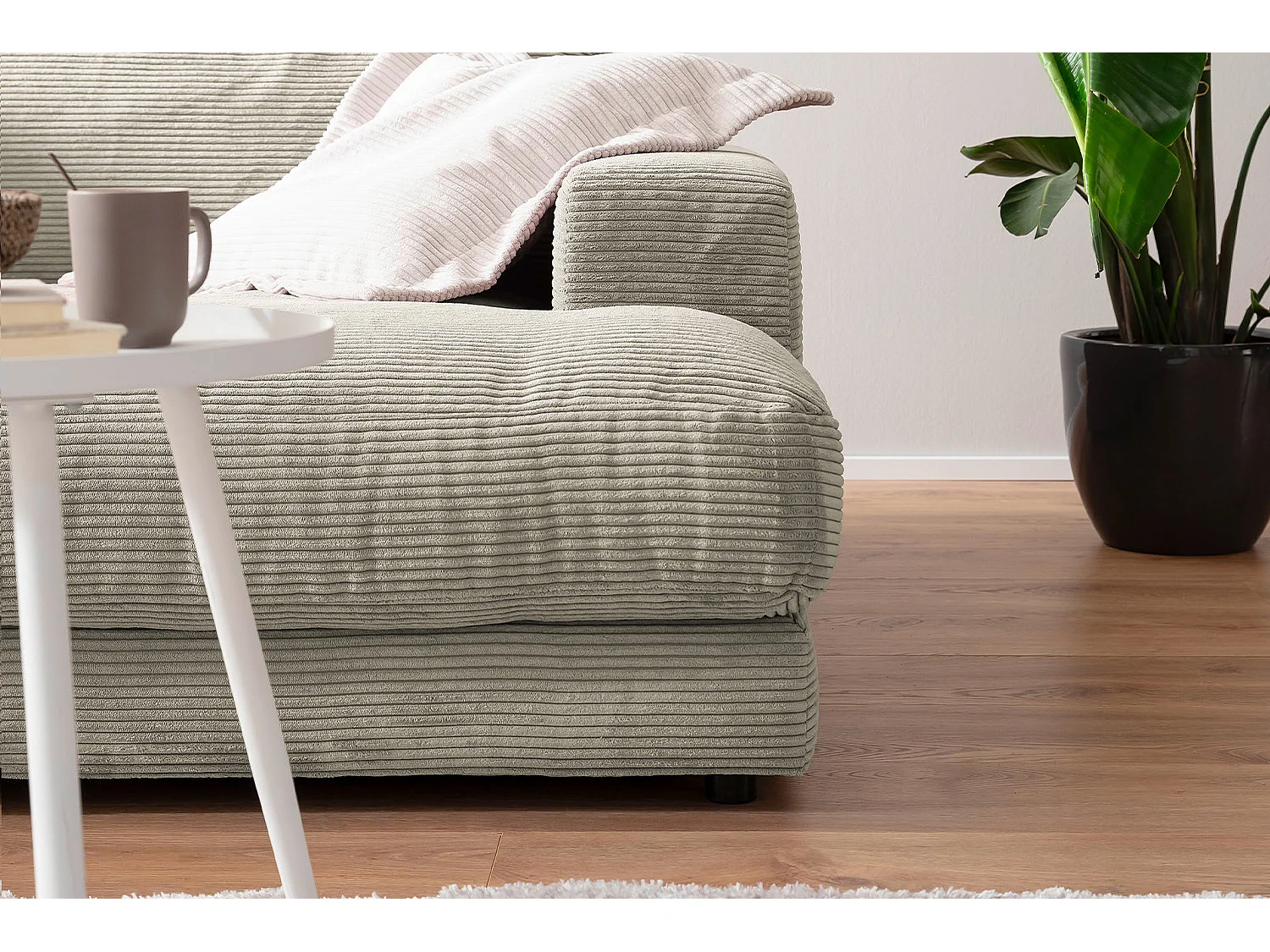 Big - Steingrau Cord - MADELINE