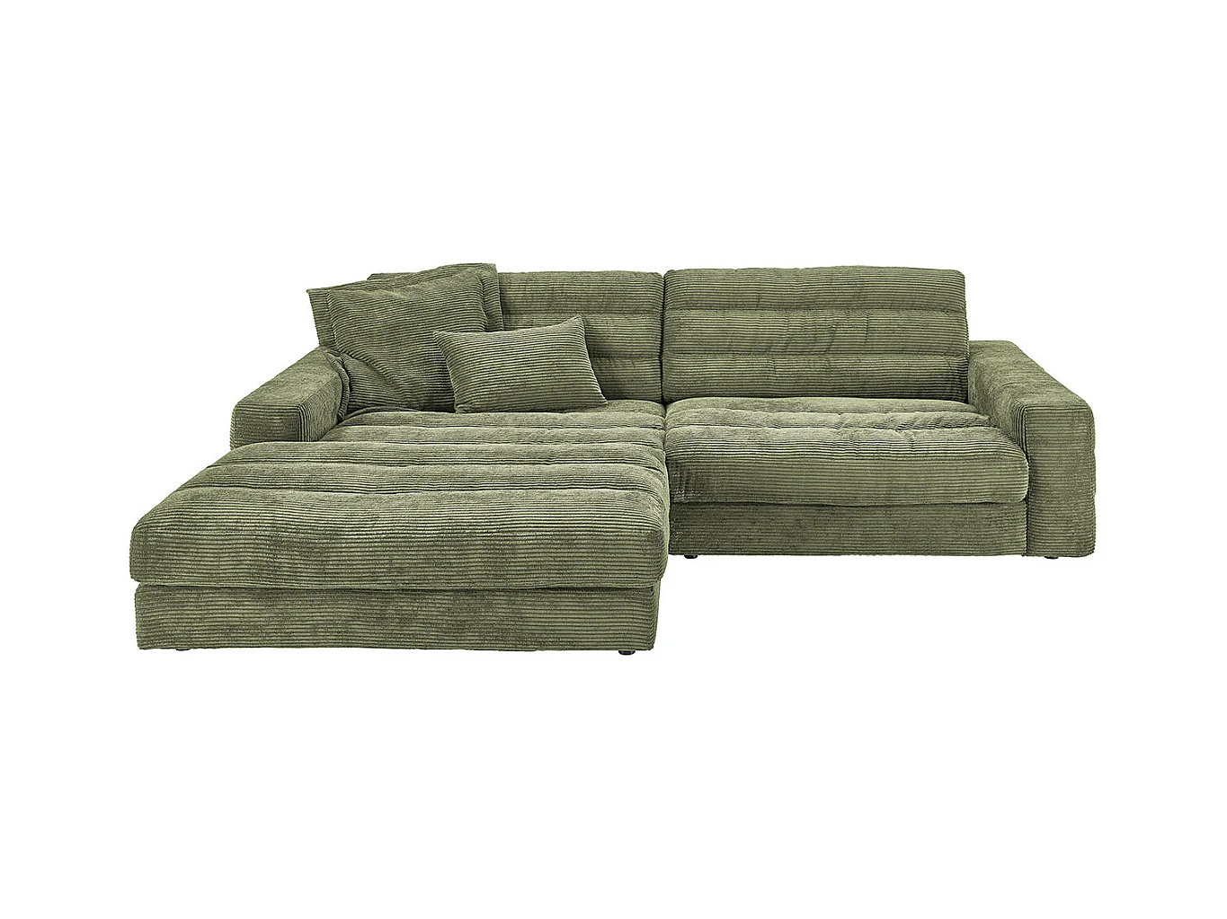 Canapé - Vert Velours côtelé - LANA
