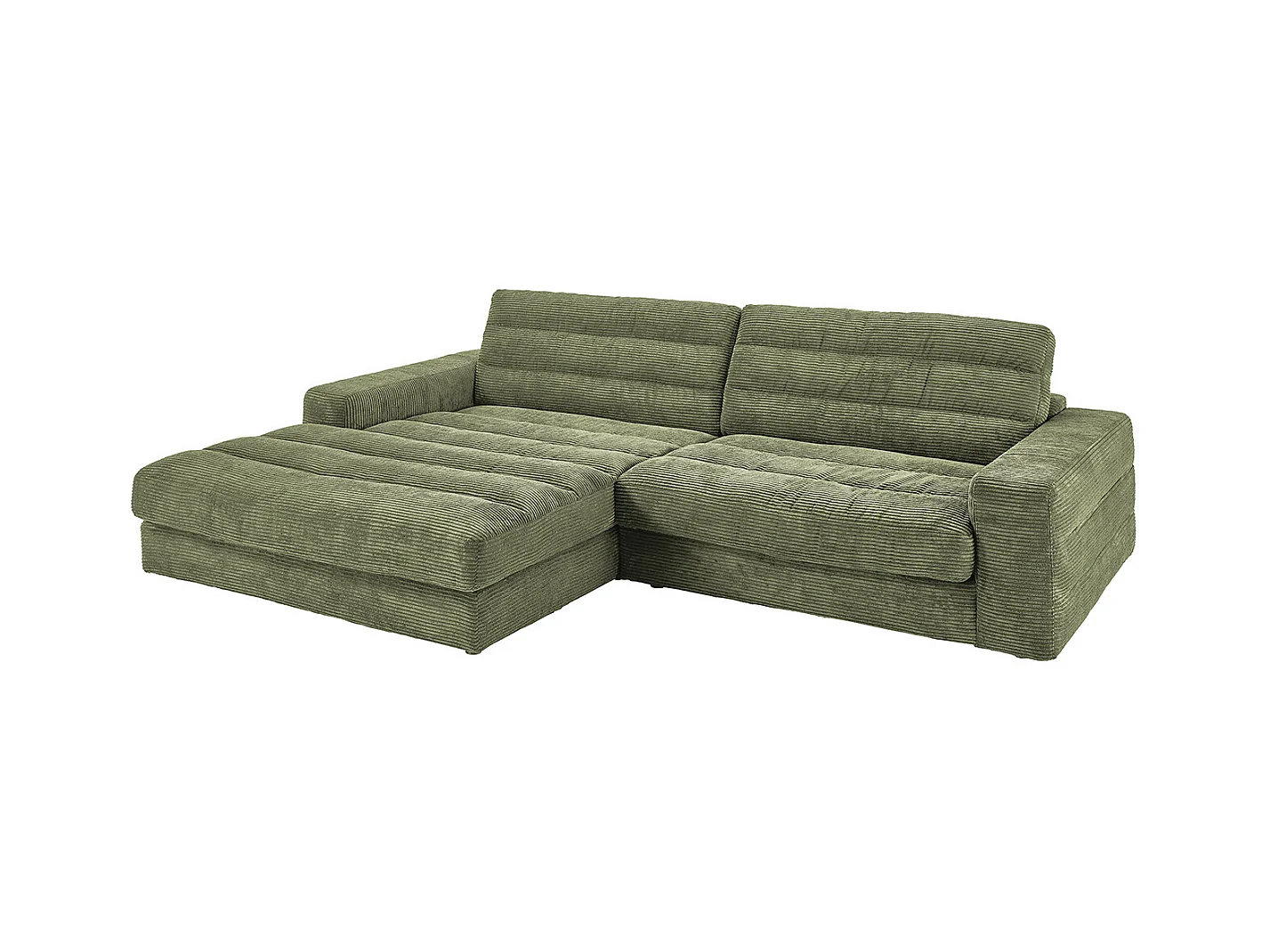 Canapé - Vert Velours côtelé - LANA