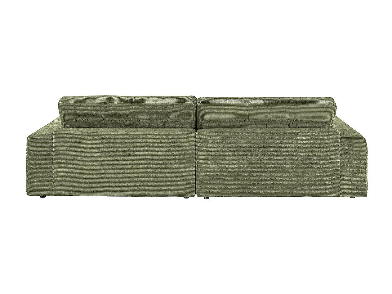 Divano - verde Velluto a coste - LANA