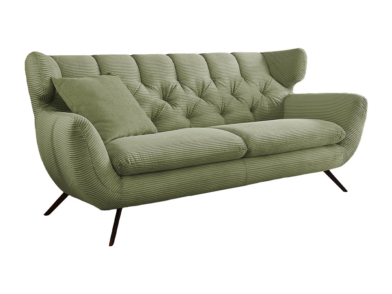 Sofa - Grün Cord - CHARME