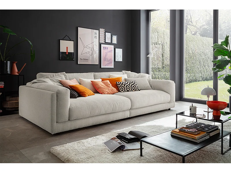 Big - Steingrau Cord - RAINA