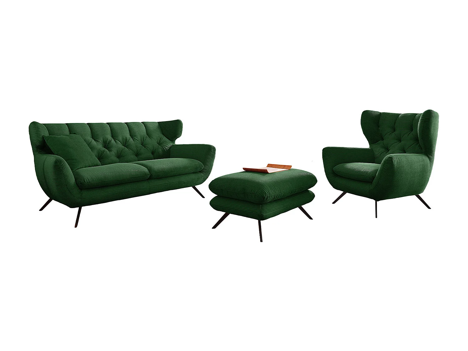 conjunto - verde esmeralda Pana - CHARME