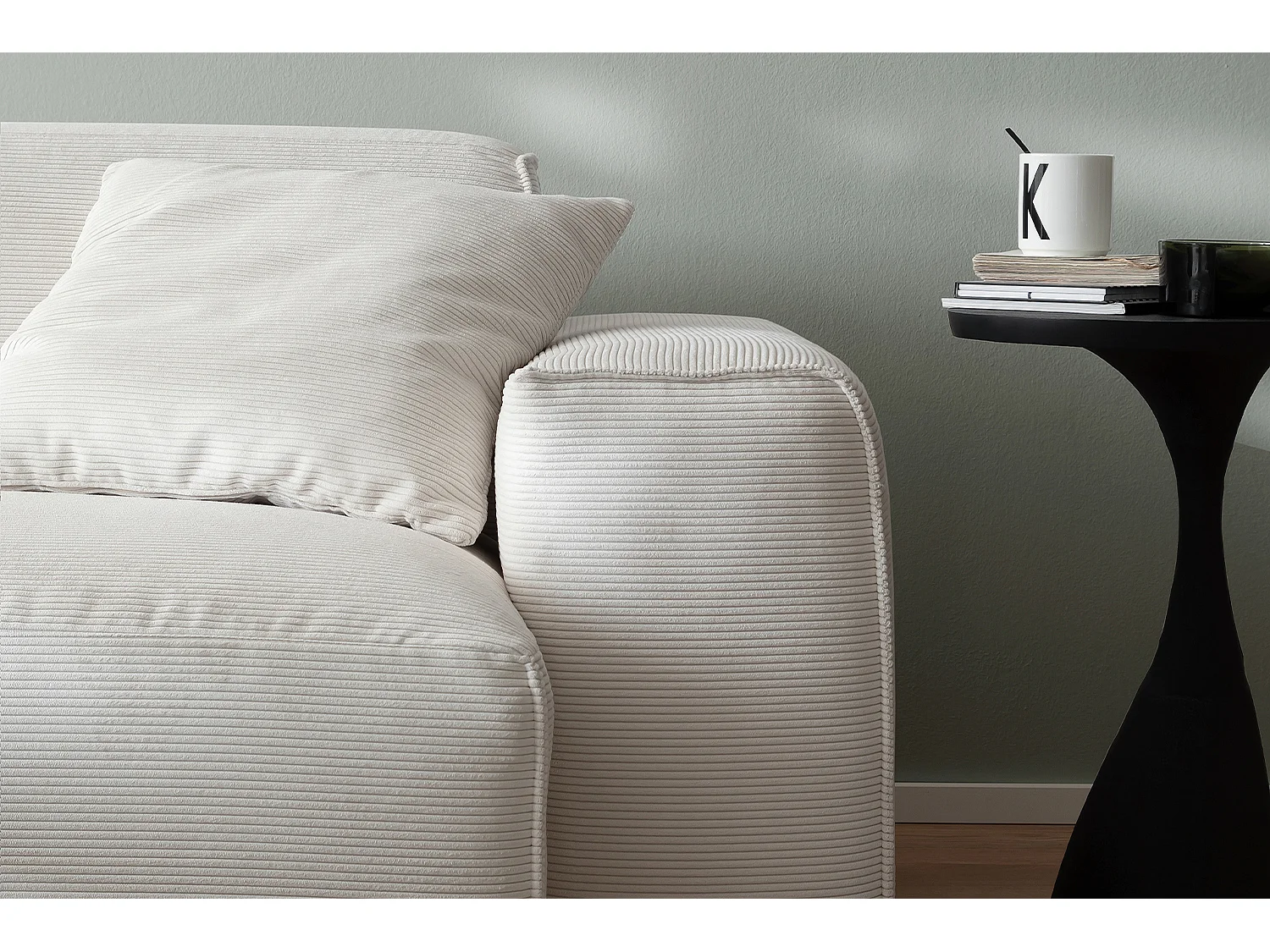 Sofa - Silber Cord - RANI