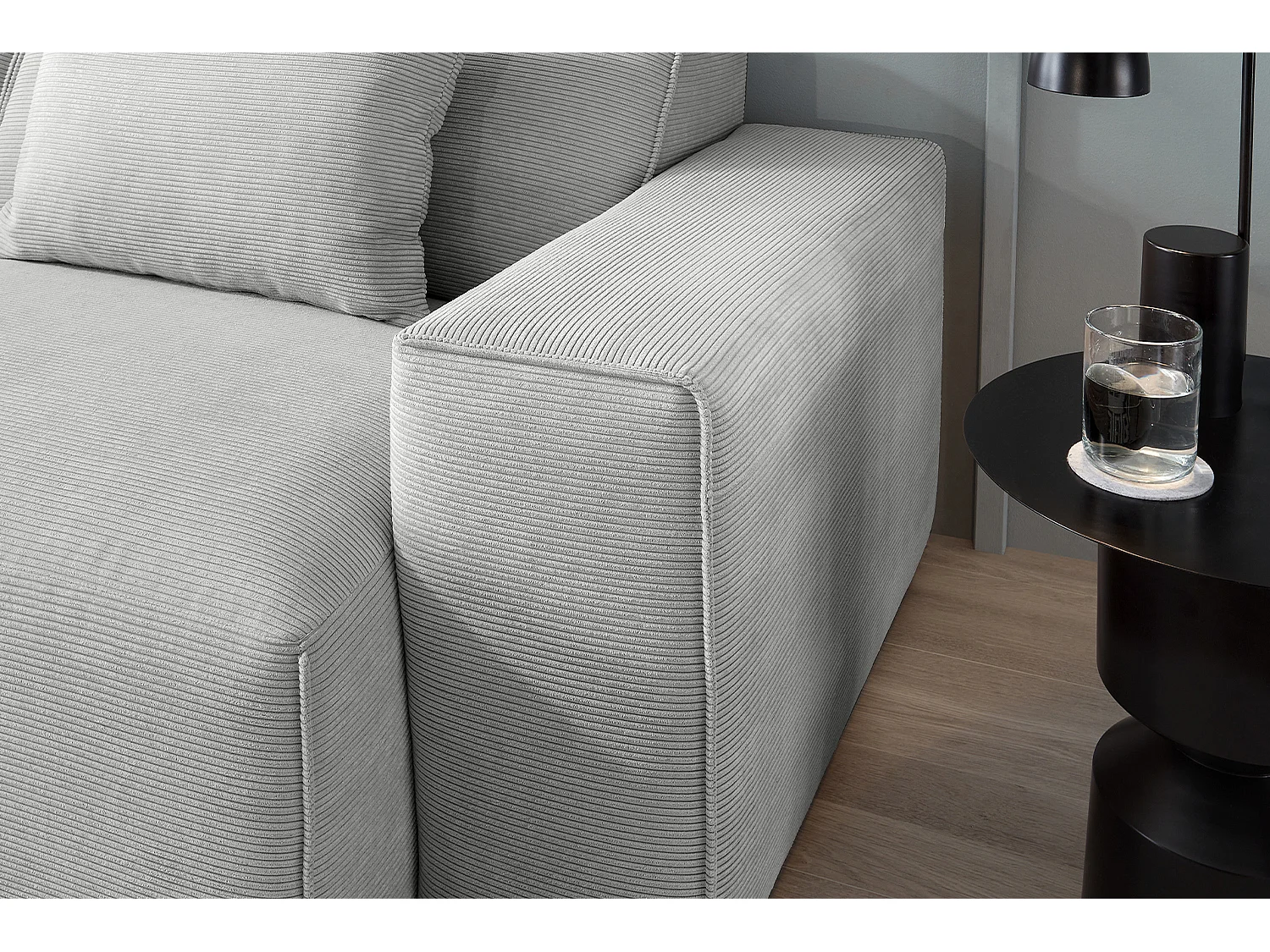 Sofa - Silber Cord - RANI