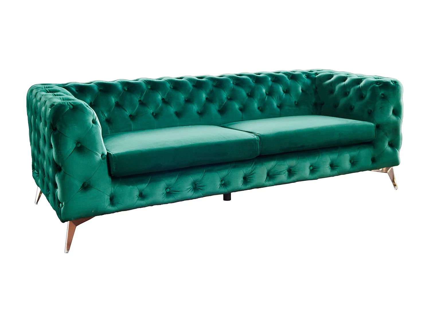 Sofa - Grün Velvet - NARLA
