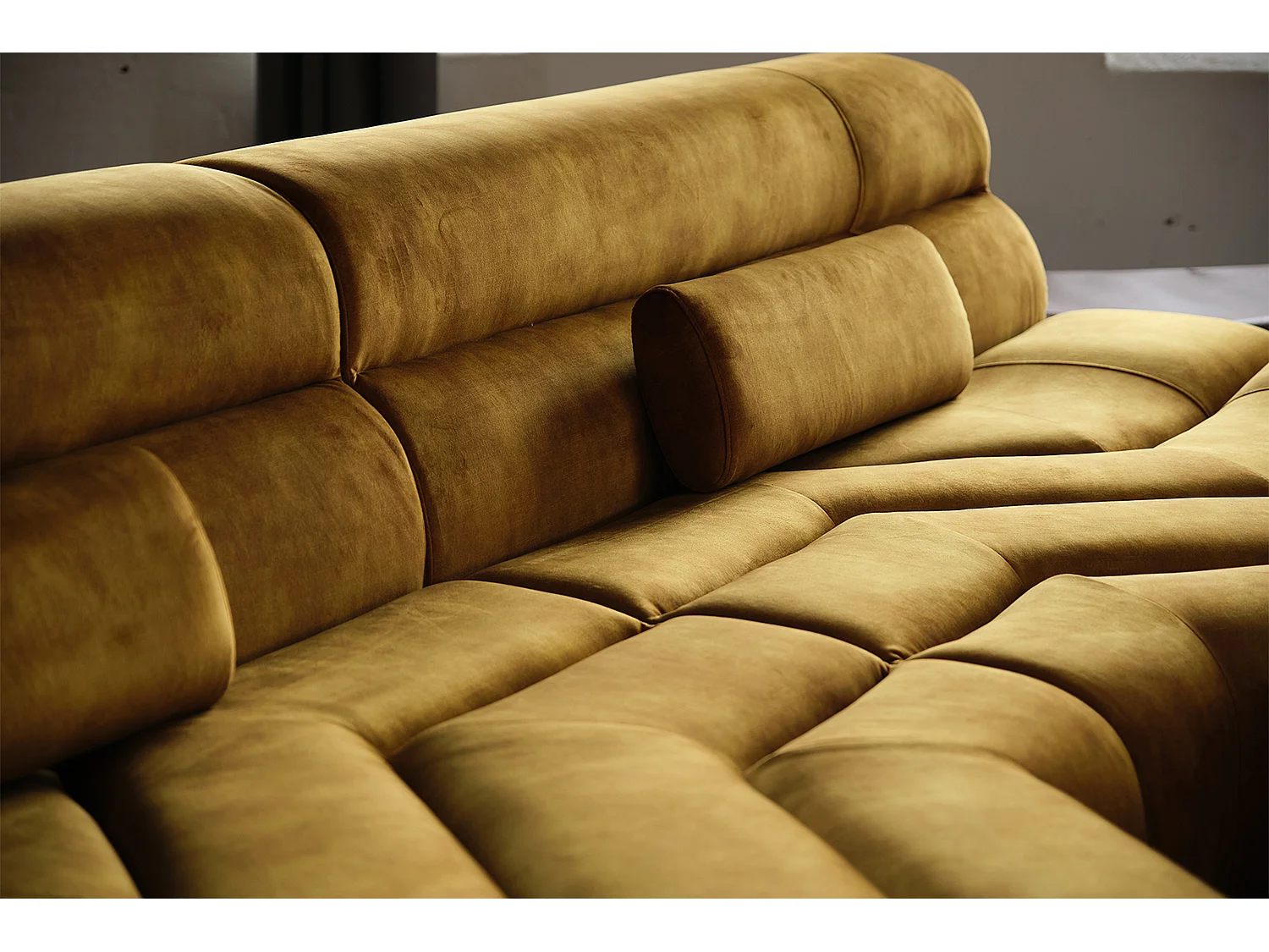 Sofá - oro terciopelo - TARA