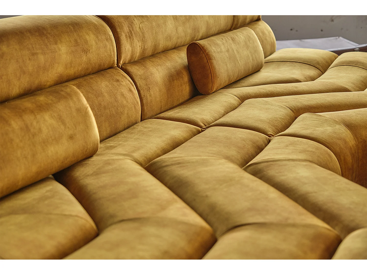 Canapé - or Velours - TARA